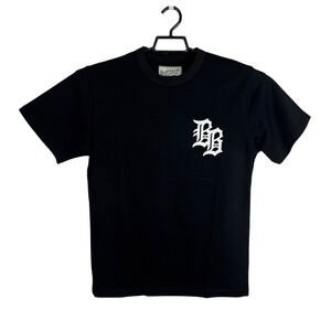Bogey Boys Golf Men's S Gothic Logo Tee Shirt Black‎ New 9827